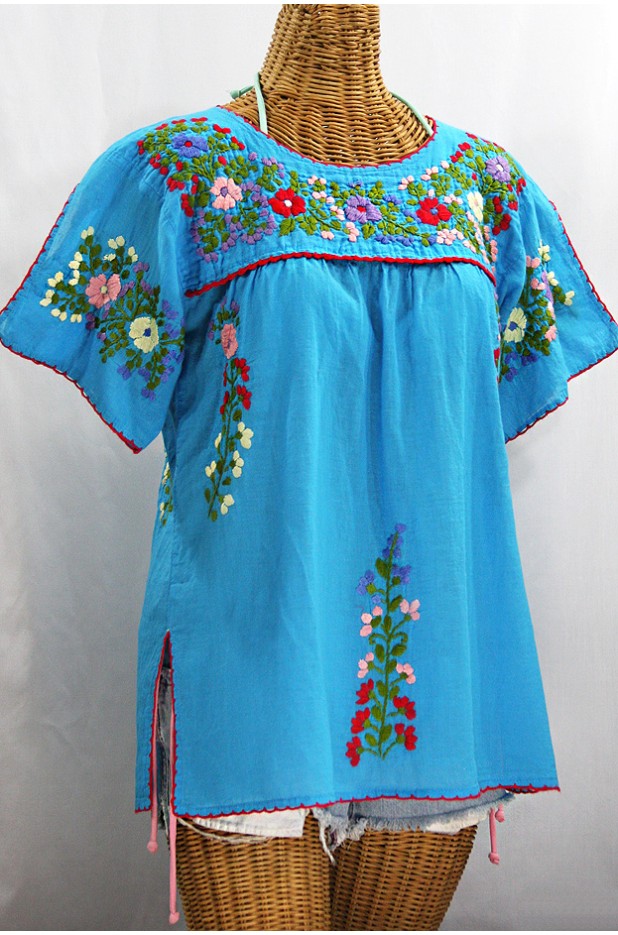 Embroidered Mexican Peasant Blouses